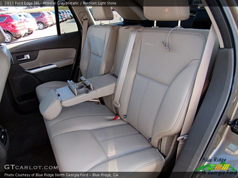 Mineral Gray Metallic / Medium Light Stone 2013 Ford Edge SEL
