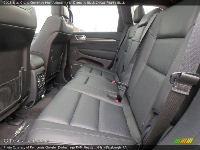 Diamond Black Crystal Pearl / Black 2018 Jeep Grand Cherokee High Altitude 4x4