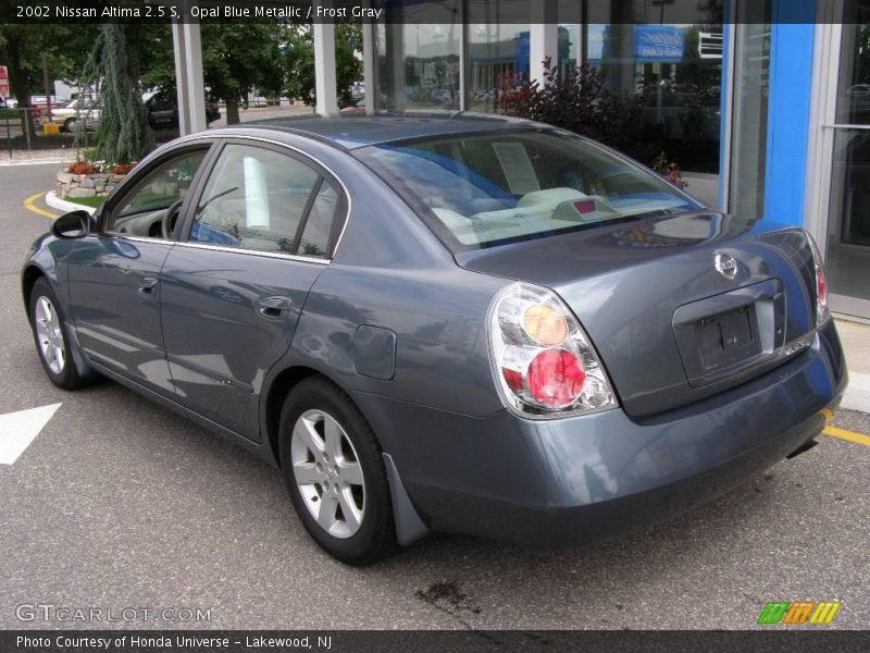 Opal Blue Metallic / Frost Gray 2002 Nissan Altima 2.5 S