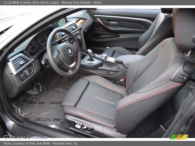 Mineral Grey Metallic / Black 2018 BMW 4 Series 430i xDrive Coupe
