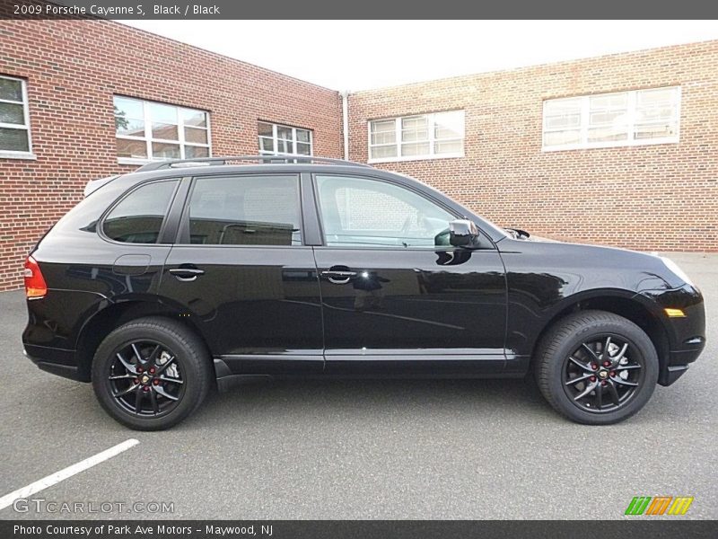 Black / Black 2009 Porsche Cayenne S