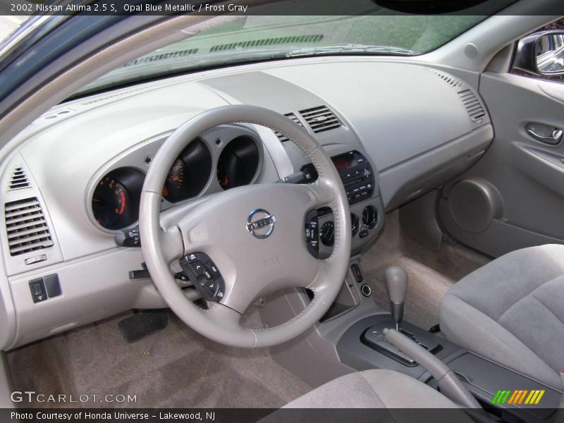 Opal Blue Metallic / Frost Gray 2002 Nissan Altima 2.5 S