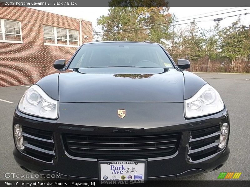 Black / Black 2009 Porsche Cayenne S