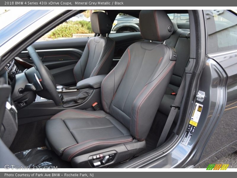 Mineral Grey Metallic / Black 2018 BMW 4 Series 430i xDrive Coupe