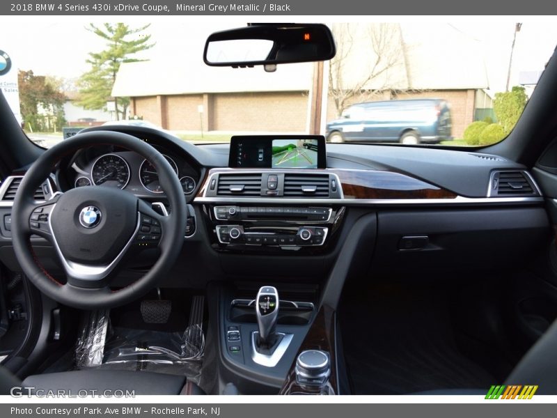 Mineral Grey Metallic / Black 2018 BMW 4 Series 430i xDrive Coupe