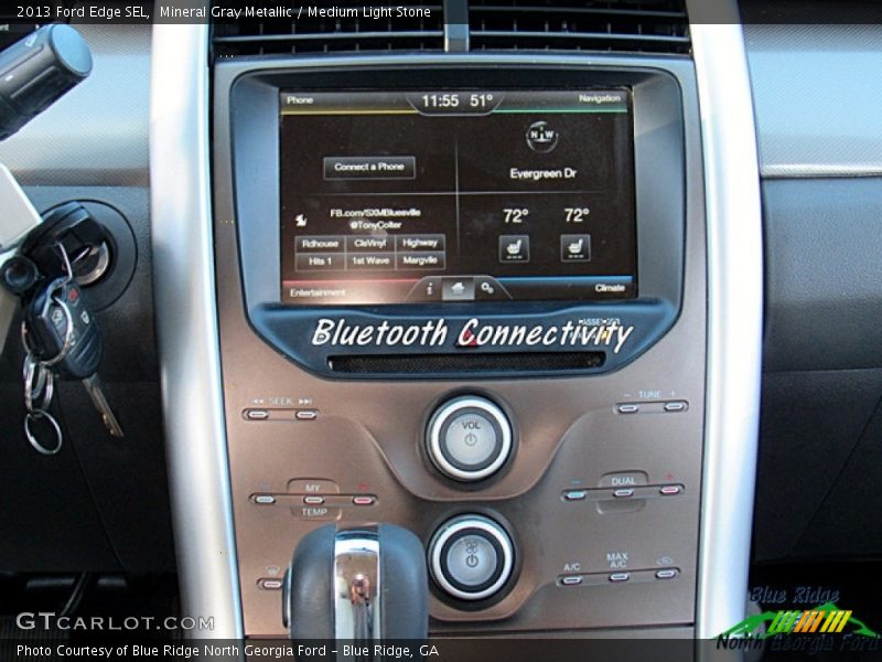 Mineral Gray Metallic / Medium Light Stone 2013 Ford Edge SEL