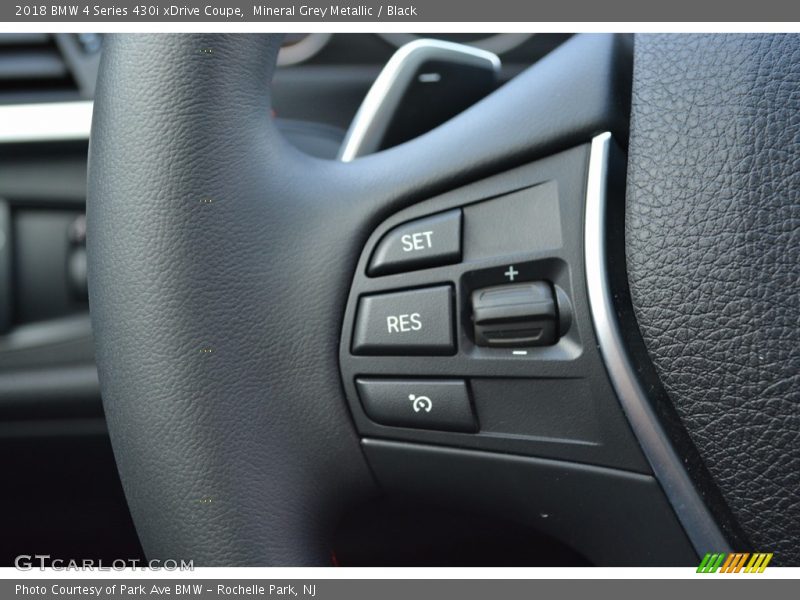 Mineral Grey Metallic / Black 2018 BMW 4 Series 430i xDrive Coupe