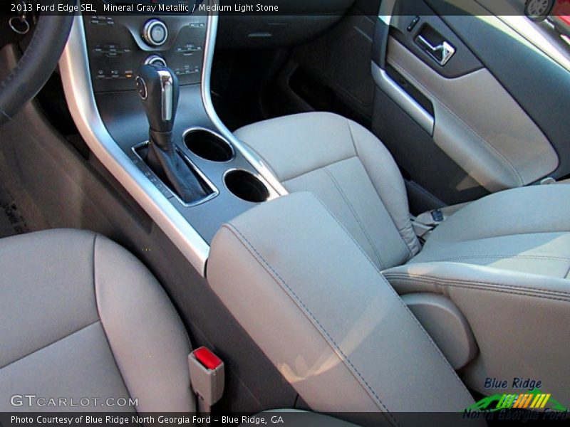 Mineral Gray Metallic / Medium Light Stone 2013 Ford Edge SEL
