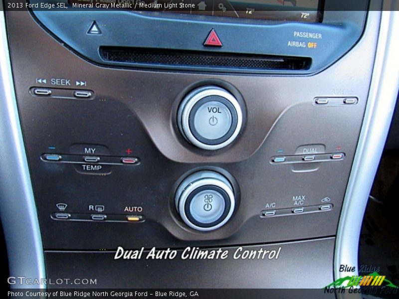 Mineral Gray Metallic / Medium Light Stone 2013 Ford Edge SEL