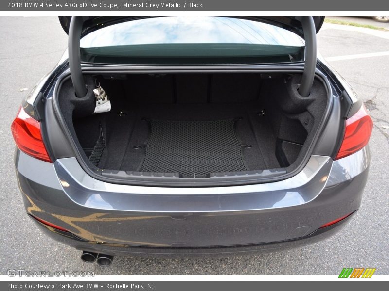 Mineral Grey Metallic / Black 2018 BMW 4 Series 430i xDrive Coupe
