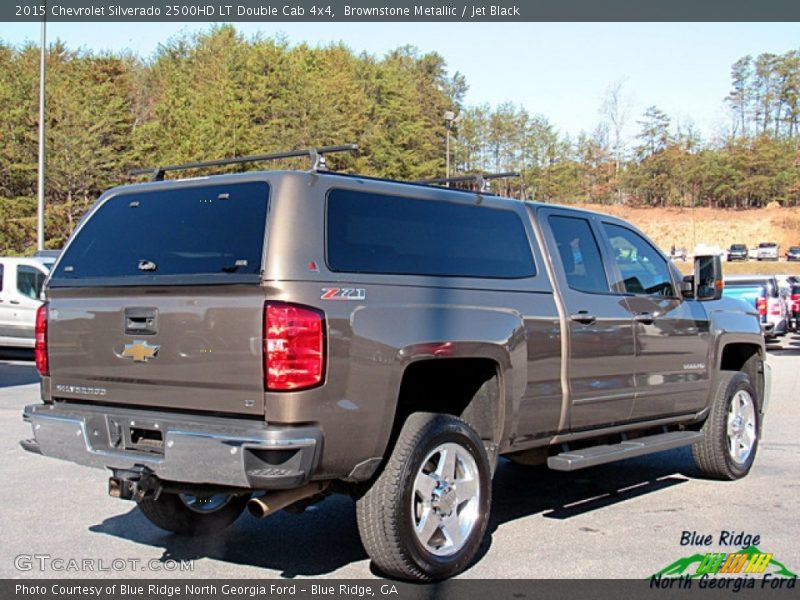 Brownstone Metallic / Jet Black 2015 Chevrolet Silverado 2500HD LT Double Cab 4x4