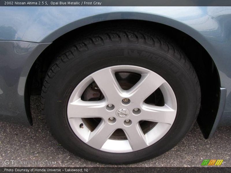 Opal Blue Metallic / Frost Gray 2002 Nissan Altima 2.5 S