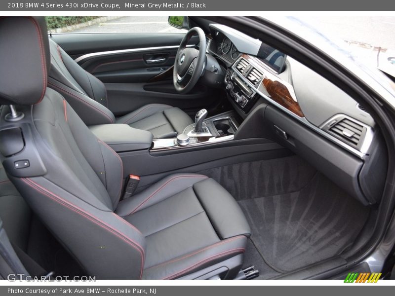 Mineral Grey Metallic / Black 2018 BMW 4 Series 430i xDrive Coupe