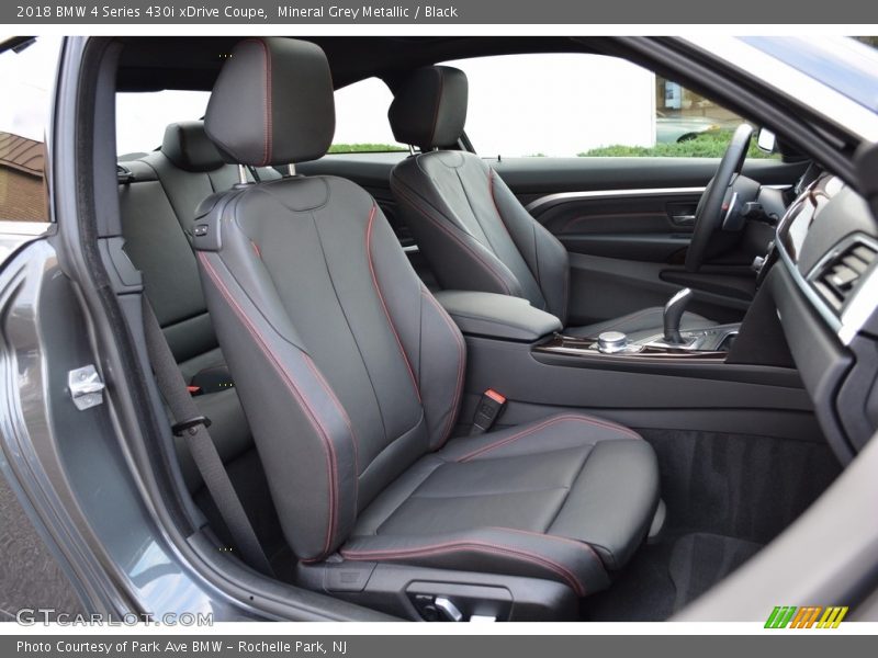 Mineral Grey Metallic / Black 2018 BMW 4 Series 430i xDrive Coupe