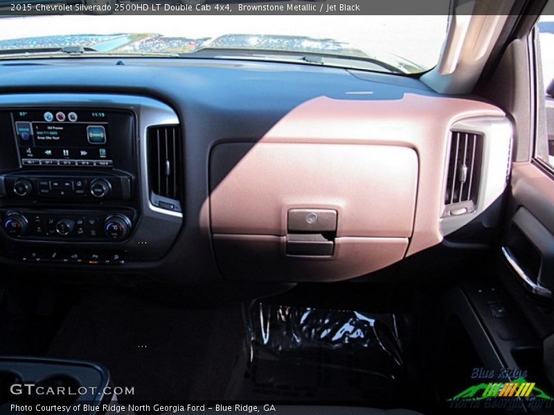 Brownstone Metallic / Jet Black 2015 Chevrolet Silverado 2500HD LT Double Cab 4x4