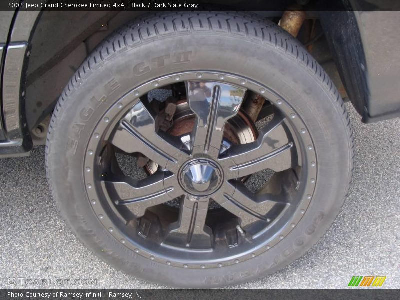 Black / Dark Slate Gray 2002 Jeep Grand Cherokee Limited 4x4
