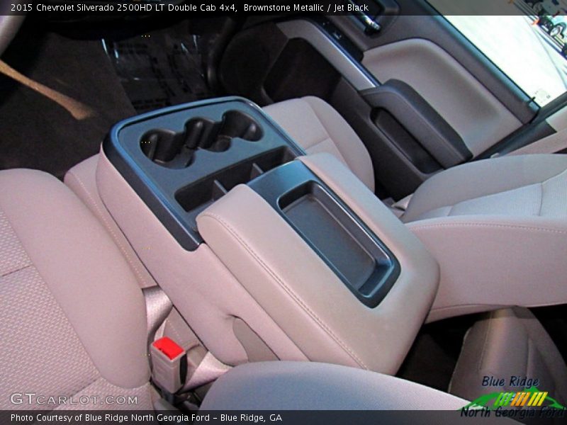 Brownstone Metallic / Jet Black 2015 Chevrolet Silverado 2500HD LT Double Cab 4x4