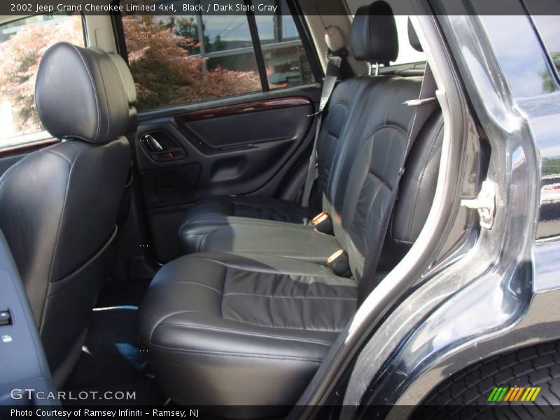 Black / Dark Slate Gray 2002 Jeep Grand Cherokee Limited 4x4