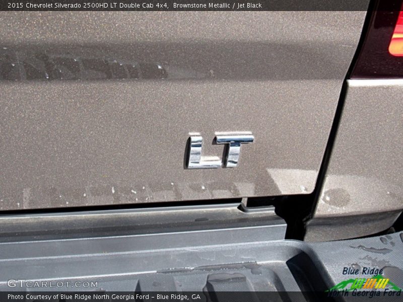 Brownstone Metallic / Jet Black 2015 Chevrolet Silverado 2500HD LT Double Cab 4x4