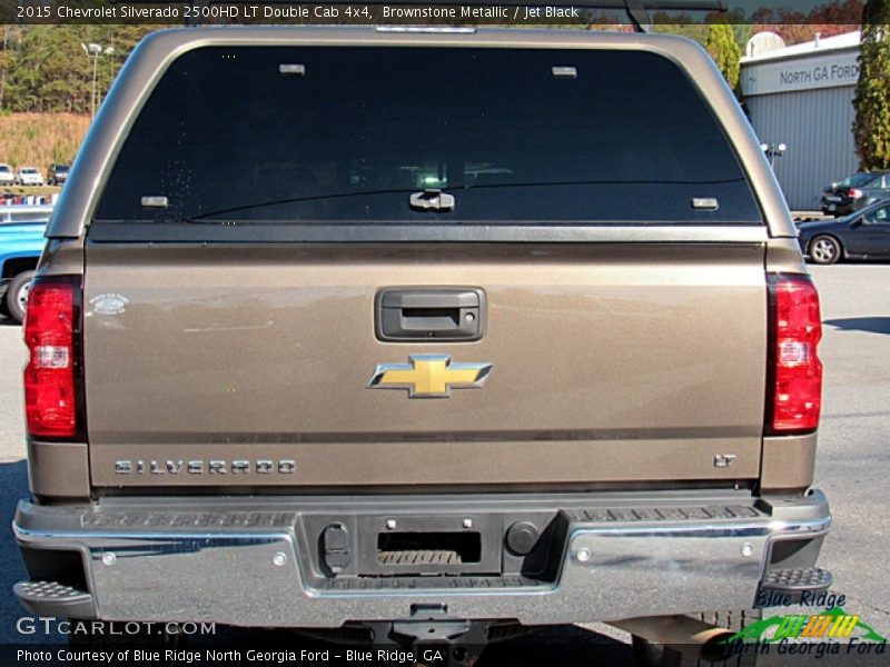 Brownstone Metallic / Jet Black 2015 Chevrolet Silverado 2500HD LT Double Cab 4x4