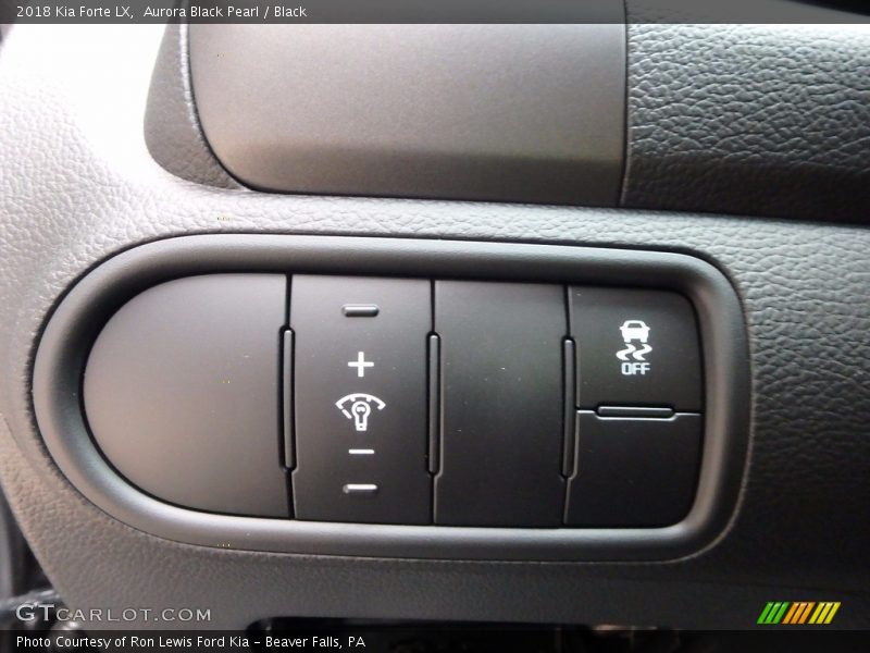 Controls of 2018 Forte LX