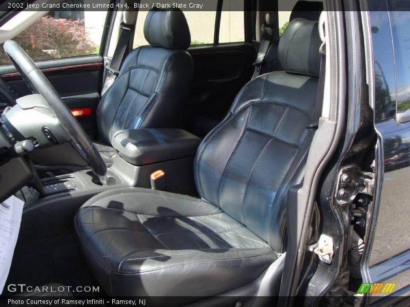 Black / Dark Slate Gray 2002 Jeep Grand Cherokee Limited 4x4