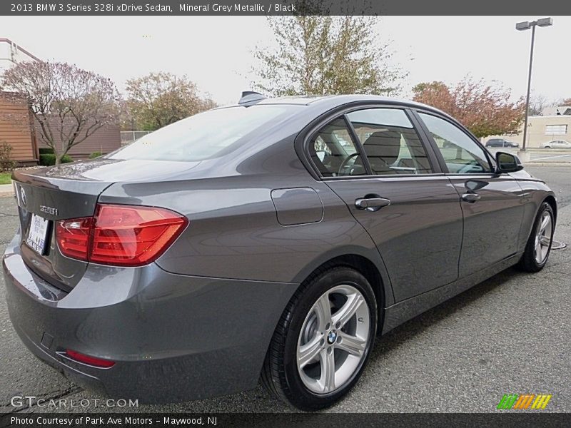 Mineral Grey Metallic / Black 2013 BMW 3 Series 328i xDrive Sedan