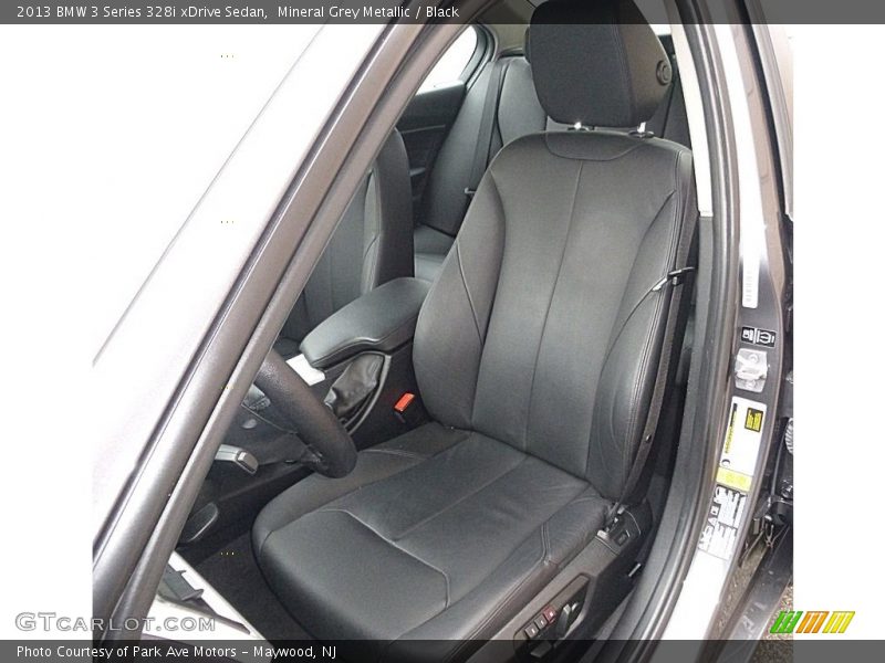 Mineral Grey Metallic / Black 2013 BMW 3 Series 328i xDrive Sedan