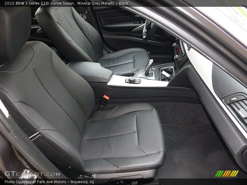 Mineral Grey Metallic / Black 2013 BMW 3 Series 328i xDrive Sedan