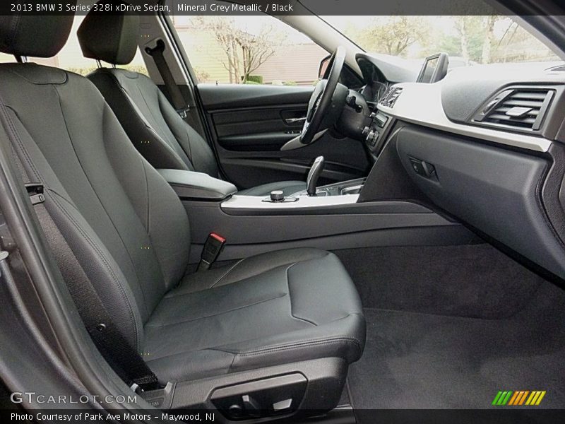 Mineral Grey Metallic / Black 2013 BMW 3 Series 328i xDrive Sedan