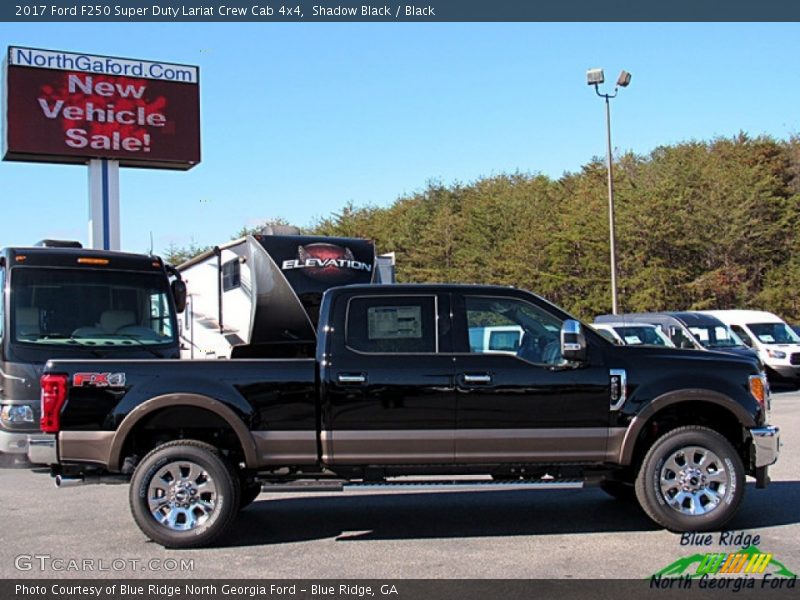 Shadow Black / Black 2017 Ford F250 Super Duty Lariat Crew Cab 4x4