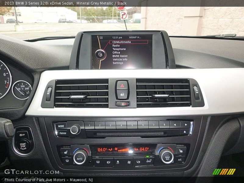 Mineral Grey Metallic / Black 2013 BMW 3 Series 328i xDrive Sedan