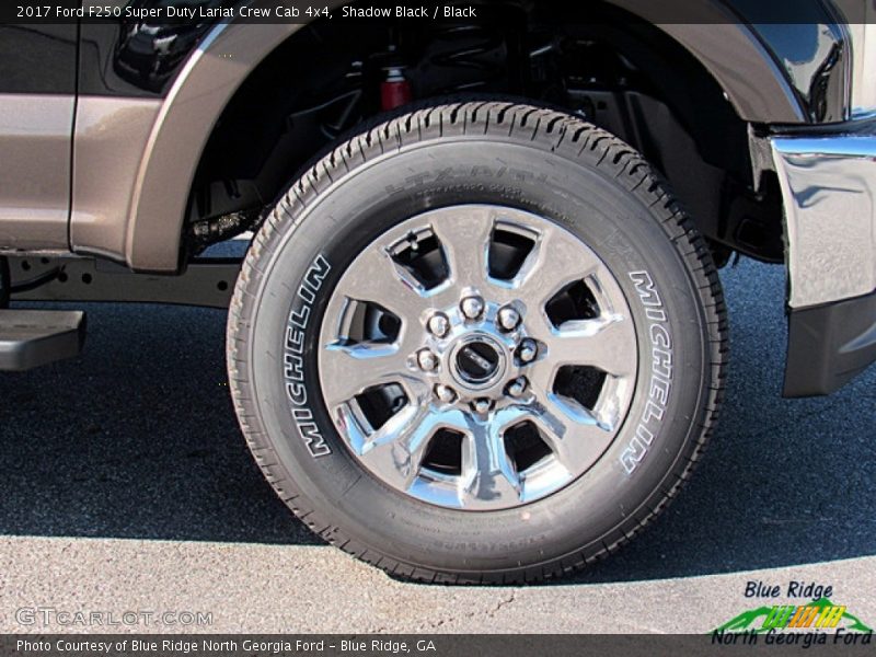 Shadow Black / Black 2017 Ford F250 Super Duty Lariat Crew Cab 4x4