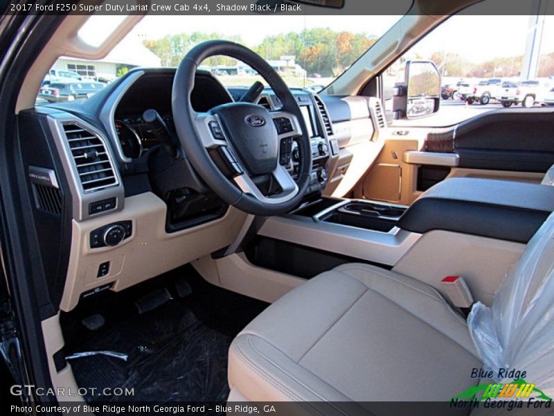 Shadow Black / Black 2017 Ford F250 Super Duty Lariat Crew Cab 4x4
