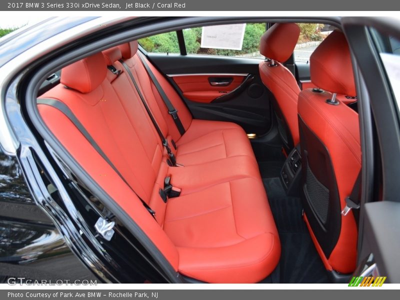 Rear Seat of 2017 3 Series 330i xDrive Sedan