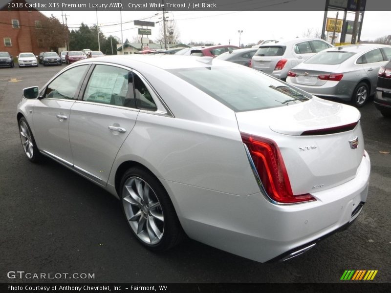 Crystal White Tricoat / Jet Black 2018 Cadillac XTS Premium Luxury AWD