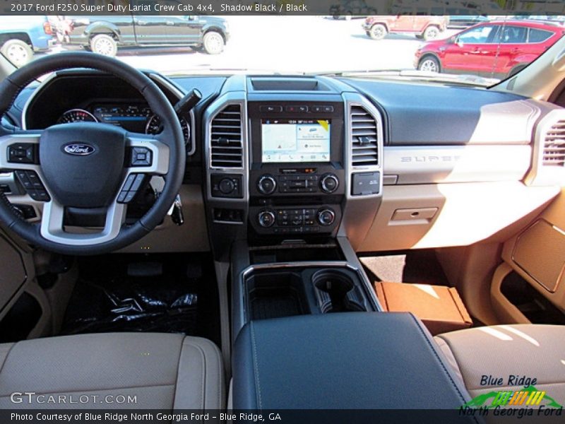 Shadow Black / Black 2017 Ford F250 Super Duty Lariat Crew Cab 4x4