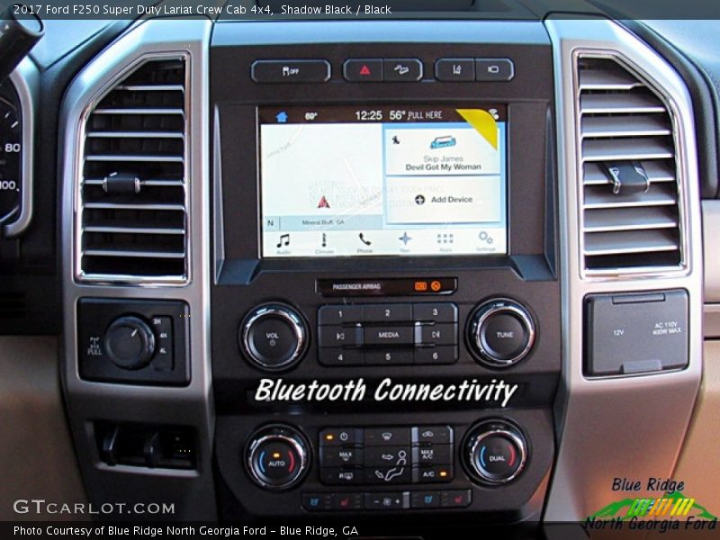 Shadow Black / Black 2017 Ford F250 Super Duty Lariat Crew Cab 4x4