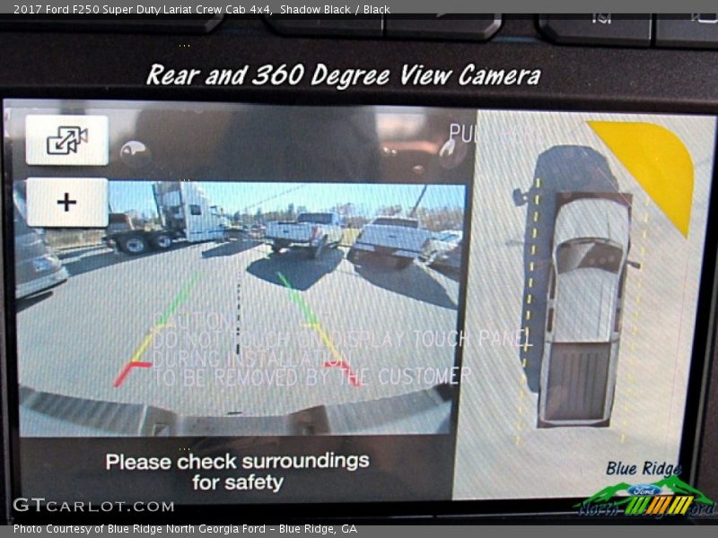 Shadow Black / Black 2017 Ford F250 Super Duty Lariat Crew Cab 4x4