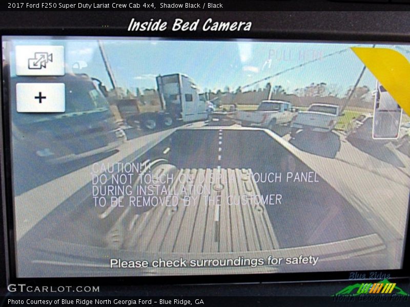 Shadow Black / Black 2017 Ford F250 Super Duty Lariat Crew Cab 4x4