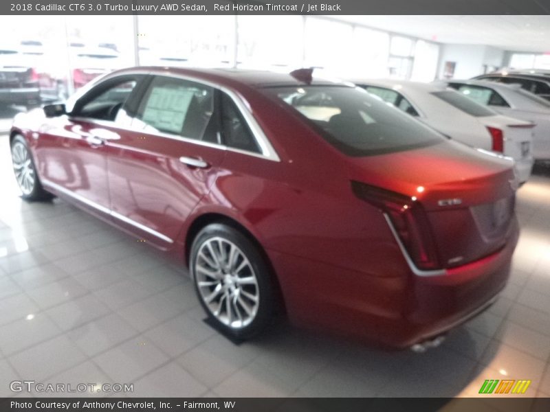 Red Horizon Tintcoat / Jet Black 2018 Cadillac CT6 3.0 Turbo Luxury AWD Sedan