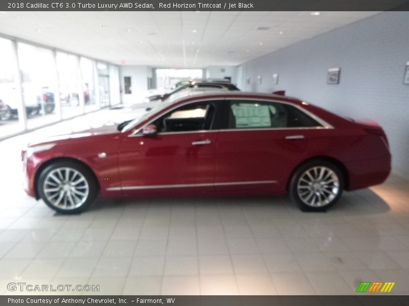 Red Horizon Tintcoat / Jet Black 2018 Cadillac CT6 3.0 Turbo Luxury AWD Sedan