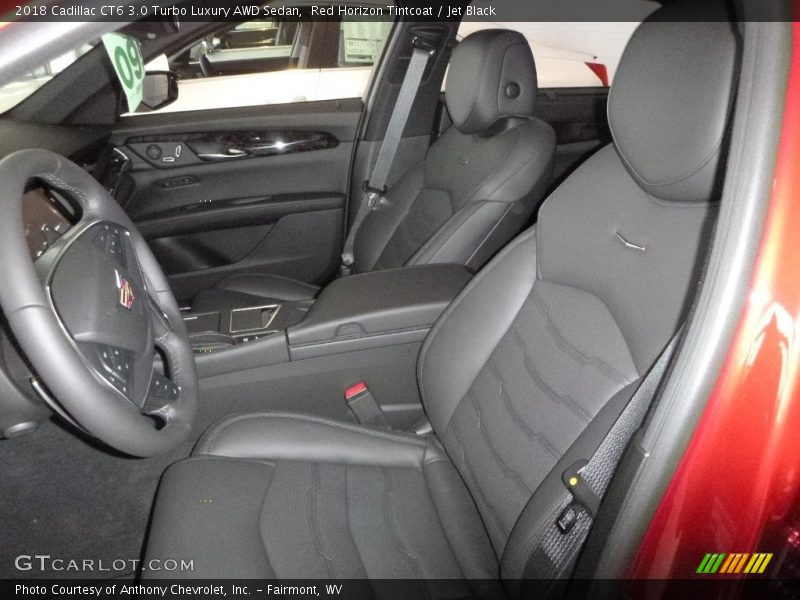 Red Horizon Tintcoat / Jet Black 2018 Cadillac CT6 3.0 Turbo Luxury AWD Sedan