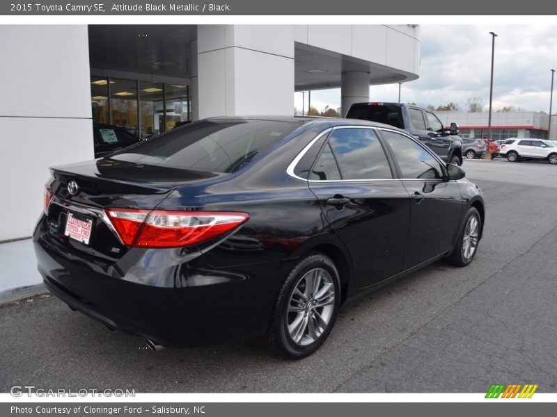 Attitude Black Metallic / Black 2015 Toyota Camry SE