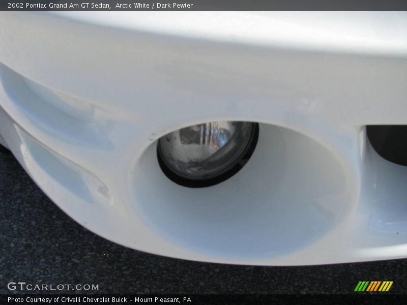 Arctic White / Dark Pewter 2002 Pontiac Grand Am GT Sedan