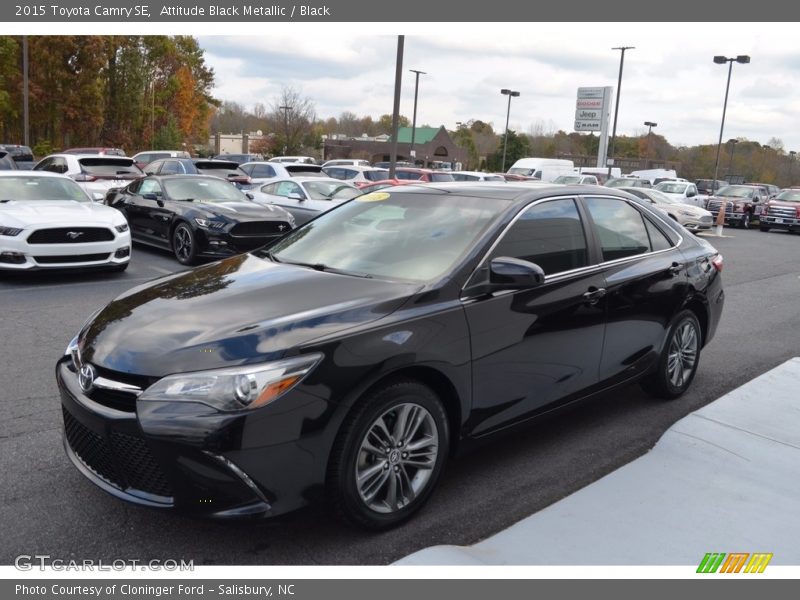 Attitude Black Metallic / Black 2015 Toyota Camry SE