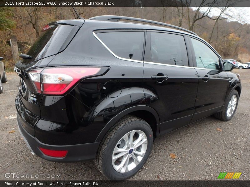 Shadow Black / Charcoal Black 2018 Ford Escape SEL 4WD