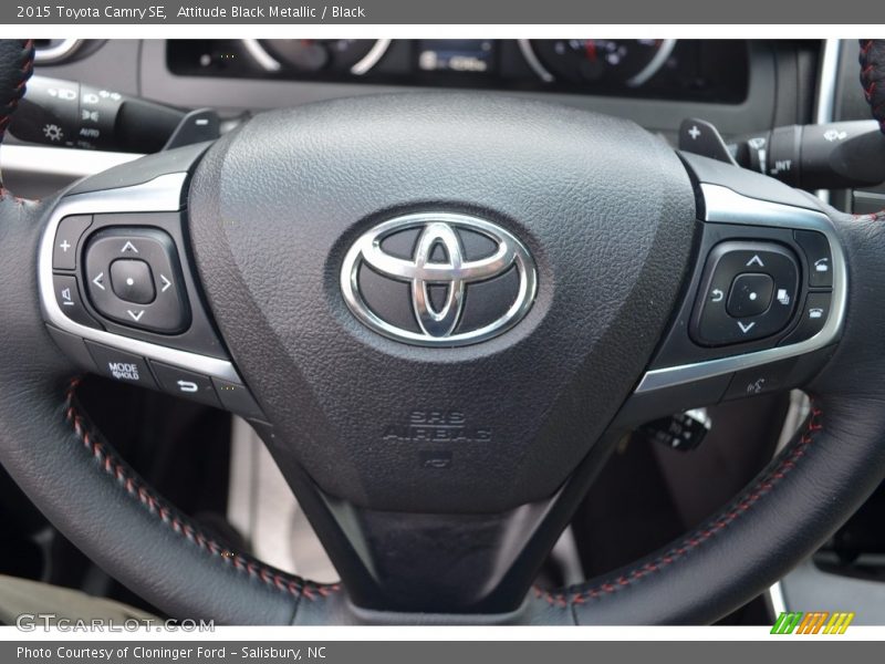 Attitude Black Metallic / Black 2015 Toyota Camry SE