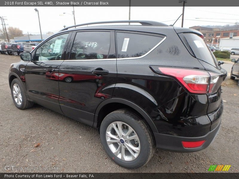 Shadow Black / Charcoal Black 2018 Ford Escape SEL 4WD