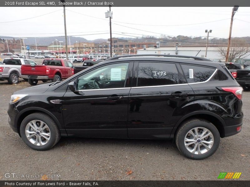 Shadow Black / Charcoal Black 2018 Ford Escape SEL 4WD